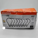 Sylvania Eco Led Light Bulb, A19 60w Equivalent, Efficient 9w, 750 Lumen, 6 Pack. Fixed Price $17.99.