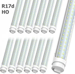 8ft Led Shop Light Ho T8 T10 F96t12 72w 90w 8 Foot Tube Bulbs R17d Etl. Fixed Price $322.90.