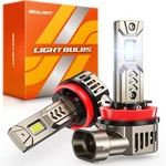Sealight Upgrade H11/h8/h9 Light Bulb, 1000% Super Bright 6500k Built-in Driv.... Fixed Price $62.00.