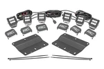 Rough Country Led Light Kit Fog Mount Triple 2" Black For Ford Bronco 21-24. Fixed Price $264.95.