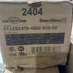Keystone Shatter Proof Glass Led Lamps Kt-led14t8-48gc-835-d2 Box Of 25 New D2. Fixed Price $95.00.