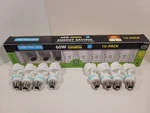 8 New Feit Conserv Energy 13w Cfl Spiral Twist Light Bulbs - 60w Eqiv. Fixed Price $22.00.