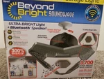 Beyond Bright Soundwave Utra Light Bluetooth Speaker Box Damage. Fixed Price $16.29.