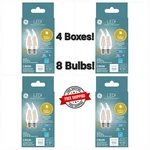 4 Boxes Ge Dusk To Dawn Led Bulbs, Medium Base, Daylight (5000k) 8 Bulbs Total. Fixed Price $31.97.