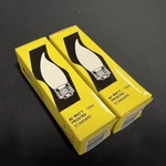 2pk - Satco S3268 Medium Base Bulbs 40w 120v Frosted Flame Tip. Fixed Price $10.98.