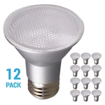 12 Pack Satco S29406 Led Bulbs 120v 6.5w =50w Par20 Medium E26 3000k Warm White. Fixed Price $58.00.