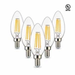 Bort C35/ca11 Chandelier Led Light Bulbs- 5 Pack (il/rt6-17739-c35/ca11-nob). Fixed Price $11.99.