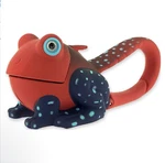 Big Frog Led Light Keychain Red-1pk. Fixed Price $9.90.