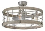 Hinkley Lighting 904627f-lia Bryce 27"w 3 Blade 5 Light Smart - Brushed Nickel /. Fixed Price $849.00.