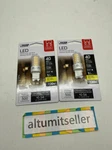 *lot Of 2* Feit Bpg940/830/led 500 Lumen Warm White G9 Led Light Bulb Fast Ship. Fixed Price $17.82.