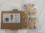 Tjoy 6 Pack Vintage 8w St58 Led Edison Amber Light Bulbs, 60w Equivalent, 800.... Fixed Price $13.49.