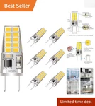 High Efficiency G8 Led Bulb 3w For Under Cabinet Lighting - 6000k Brightness. Fixed Price $24.97.