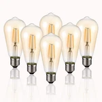Hession Vintage Led Edison Bulbs 4w 6 Count (pack Of 1), Amber Glass-2700k. Fixed Price $28.22.
