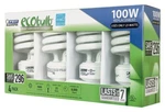 New Feit Esl23tm/4/rp Pack (4) Soft White Spiral Light Bulbs Cfl 23w 1600 Lumen. Fixed Price $15.29.