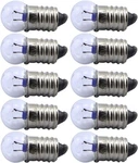 Meetoot 10pcs E10 Mini Light Bulbs 2.5v 0.3a Physical Electrical Yellow. Fixed Price $10.11.