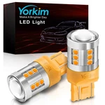 Yorkim 7443 Led Bulb Amber, High Bright 7440 Amber With Projector T2.... Fixed Price $15.16.