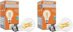 2 Pack Sylvania Wifi Led Smart A19 Light Bulb, 7.5w Efficient With Filament. Fixed Price $18.95.
