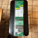New Ge Premium Designer Fluorescent Thin Steel White Light Fixture 13" No Hum. Fixed Price $27.00.