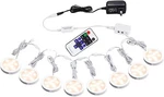 Aiboo Linkable Under Cabinet Led Lighting 12v Slim Aluminum Dimmable Puck Lights. Fixed Price $28.99.