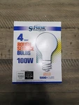 Satco Supreme 100 Watt Frost Light Bulbs Lot Of 24. Fixed Price $48.00.
