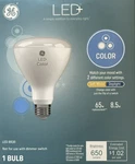 Ge Led+ 65-watt Br30 Color Changing Led Floodlight - Soft White / Daylight. Fixed Price $14.49.