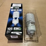Eiko Spiral Compact Fluorescent Lamp 120v 105w Sp105/50/med 5000k 6600 Lumens. Fixed Price $25.19.