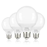 Brtstiun G25 Led Light Bulb, Round Vanity 4 Pack, 5000k Daylight White. Fixed Price $20.54.