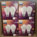 8 Bulbs Philips Ultra Define Warm Glow 60w Equivalent Soft White A19 Medium Le. Fixed Price $39.95.