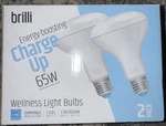 Brilli Led Energy Boosting Charge Up Wellness Light Bulb Uv Free 65w Dimmable. Fixed Price $16.95.