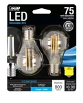 Feit Electric A15 E17 (intermediate) Filament Led Bulb Daylight 75 Watt. Fixed Price $10.19.