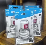 5 X Feit Electric T3 Spiral Non-dimmable Gu24 Base Compact Fluorescent Cfl 60w. Fixed Price $49.49.