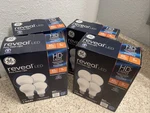 4 Boxes Ge Reveal Led Hd Light 5.0w A19 Dimmab 16 Count Bulbs 350 Lum Le01. Fixed Price $49.99.