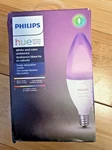 *new* Philips Hue White & Color Ambiance Smart Led E12 Candle Light Bulb. Fixed Price $40.00.