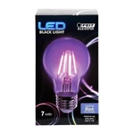 Feit A19 E26 (medium) Led Bulb Black Light 7 Watt Equivalence 1 Pk #a19/blb/led. Fixed Price $9.99.