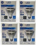 (case Of 4) Ge 20151 - Led Narrow Flood Light, Par30 Long Neck, 17 Watt, 1100. Fixed Price $34.77.