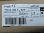 (case Of 10) Philips 17t8/48-4000 Led Bulbs 48" For With-ballast Fixtures. Fixed Price $15.00.