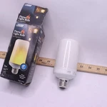 Feit Electric 3-watt T60 Flame Flicker Effect Led Light Bulb Soft White. Fixed Price $7.73.