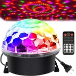 Memzuoix Disco Ball Dj Strobe Light With 6 Colors, Sound Activated Black. Fixed Price $28.41.