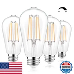 Partphoner Dimmable E26 Led Edison Bulbs 60w Equivalent, 2700k Warm White, 4-pac. Fixed Price $14.56.