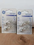 Ge Night Light Bulbs 4w 2000 Hour Christmas Replacement 4 C7 Bulb E12 Base. Fixed Price $13.99.