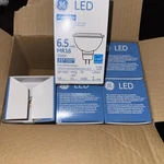 Ge Led 6.5 Watts Mr16 3000k Color Temp., 12v Lot Of 5 Flood Light. Fixed Price $72.99.