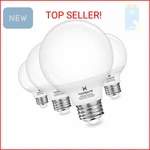 Hansang G25 Led Globe Light Bulbs, 60w Equivalent, 5000k Daylight Bathroom, E26. Fixed Price $18.10.