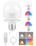 Goebleson Rechargeable Light Bulbs With Remote Control, 4 Packs Battery Opera.... Fixed Price $52.35.