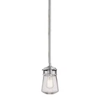 Kichler Lyndon Light Pendant Seeded Glass Brushed Aluminum 9.5". Fixed Price $71.20.