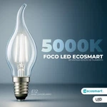Eco-smart (3-pack ) Vintage Led Bulbs 60w Equivalent, E12 Dimmable Daylight Cool. Fixed Price $9.99.