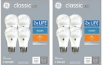 (8 Bulbs)ge Classic Led 40 Watt Equivalent A19 Daylight Dimmable Bulb. Fixed Price $12.77.