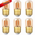 Genixgreen Low Wattage Led Light Bulb 6 Count (pack Of 1), T28-1w-2200k-e26. Fixed Price $18.38.