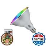 Hoplom 20w Par38 Rgb Colored Led Spotlight Outdoor, E27/e26 Color Changing Light. Fixed Price $47.45.