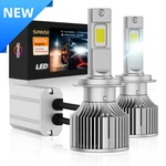 Sansi 2x H7 Led Headlight Bulb Kit High Low Beam Super Bright 6000k 65w Canbus. Fixed Price $48.95.