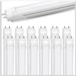 12-pack!! T8 4ft Type A+b Led Tube Light Bulbs, 24w 6000k, 3200lm, 4 Foot. Fixed Price $72.50.